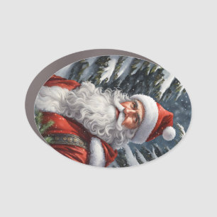 Santa Claus Car Magnet