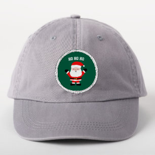 Santa Claus cartoon Christmas patch