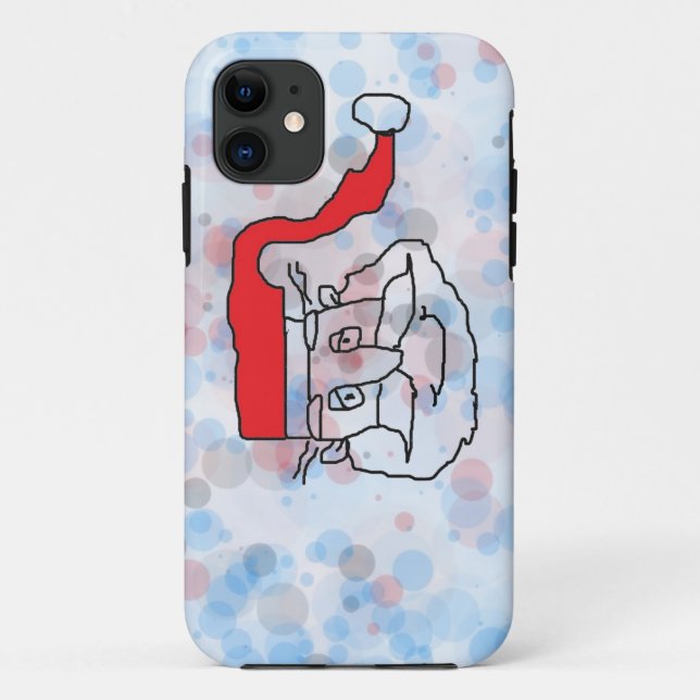 Santa Claus Case-Mate iPhone Case (Back)