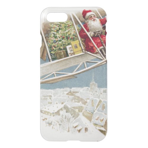 Santa Claus Children Christmas Vintage iPhone SE87 Case