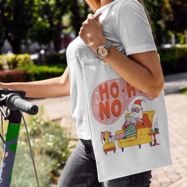 Santa Claus Chilling Christmas Tote Bag   (Creator Uploaded)