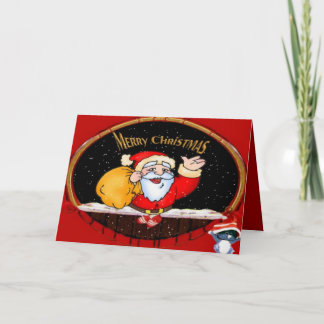 Santa Claus Christmas Card