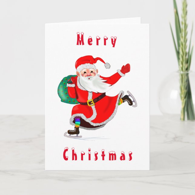 Santa Claus Christmas Cards (Front)