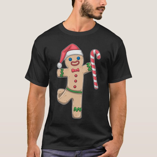 Santa Claus Christmas Christmas bell T-Shirt (Front)