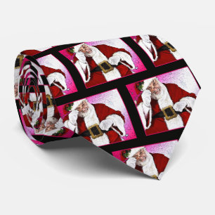 Santa Claus Christmas Classic Tie - HAMbWG