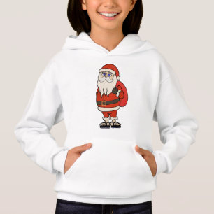 Santa Claus Christmas Flip Flops Hoodie