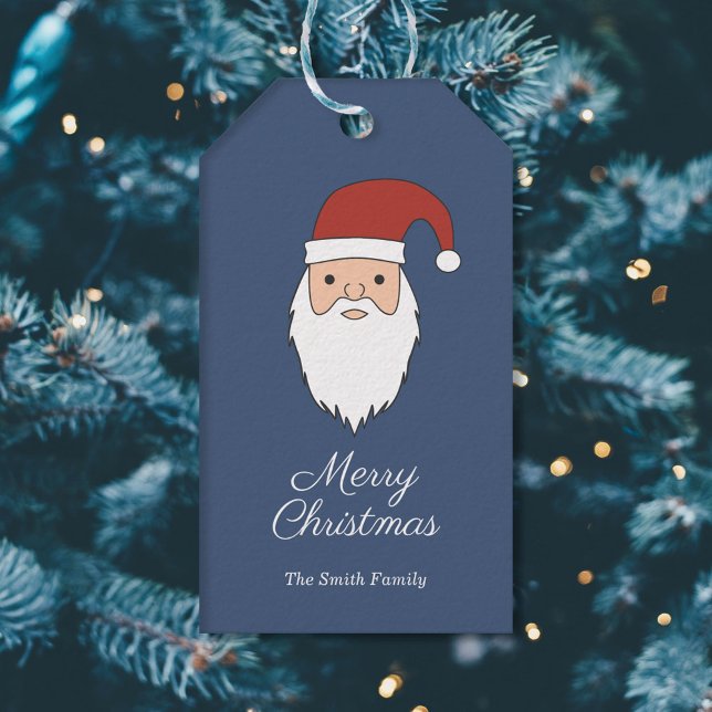 Santa Claus Christmas Gift Tag (Santa Claus Christmas Gift Tag)