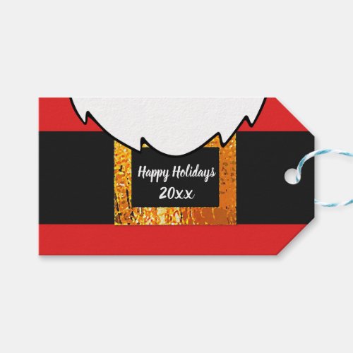 Santa Claus Christmas  Gift Tags