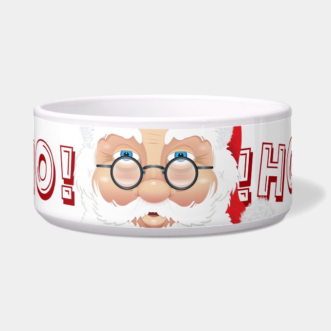 Santa Claus Christmas Holiday Bowl (Front)