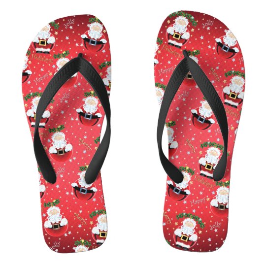 christmas flip flops