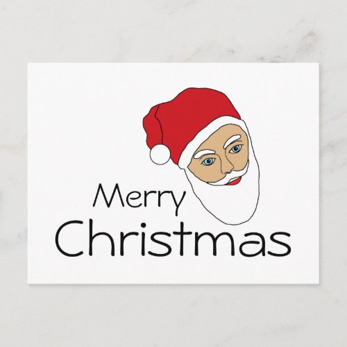 Santa Claus Christmas Holiday Postcard