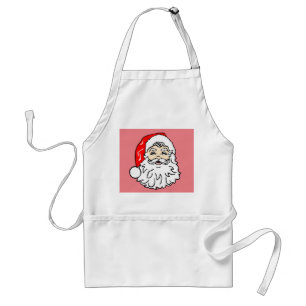 SANTA CLAUS CHRISTMAS KITCHEN APRONS
