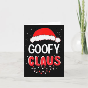 Santa Claus Christmas Matching Costume  Card