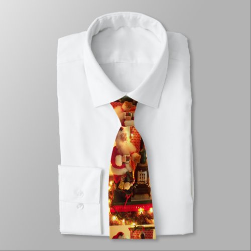 Santa Claus Christmas Mens Tie