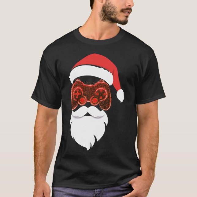 Santa Claus Christmas Pajama  T-Shirt (Front)