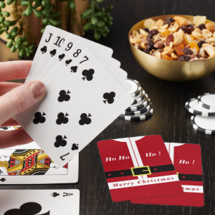 Santa Claus Christmas Playing Cards