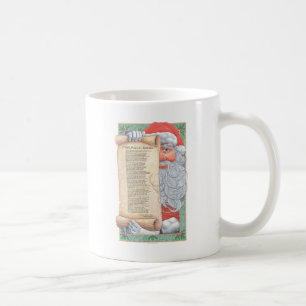 Santa Claus Christmas Poem Coffee Mug
