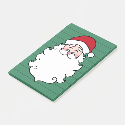 Santa Claus Christmas Post It Notes Gift