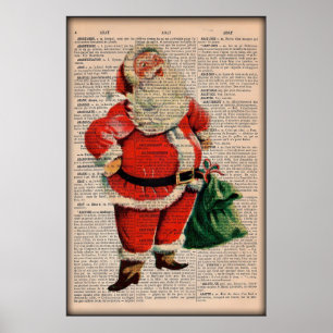 Santa Claus Christmas Poster