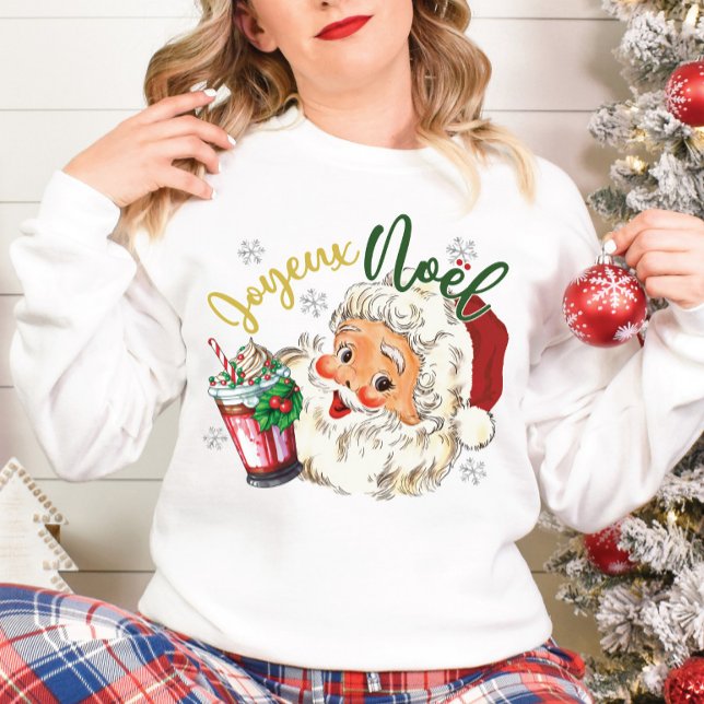 Santa Claus Christmas Retro Sweatshirt (Creator Uploaded)