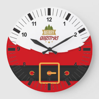 Santa Claus Christmas Wall Clock