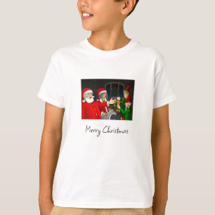 Santa Claus Christmas Workshop T-Shirt