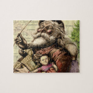 Santa Claus Classic Thomas Nast Illustration  Jigsaw Puzzle