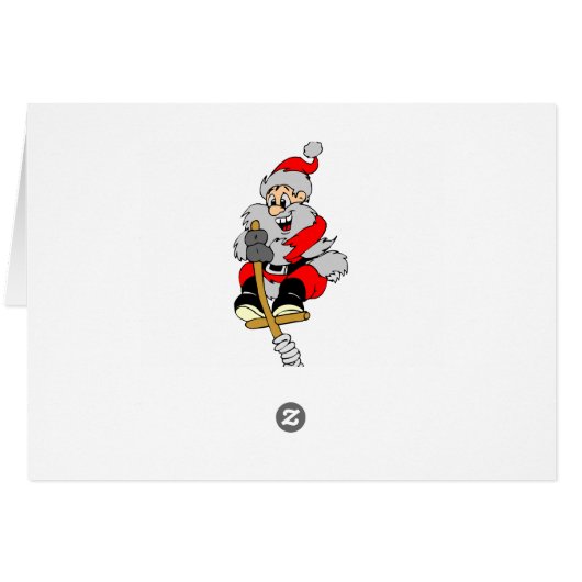 Santa Claus clipart (Back Horizontal)