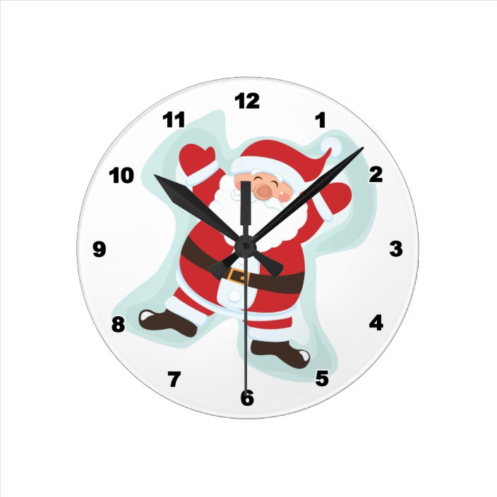 Santa Claus Clock