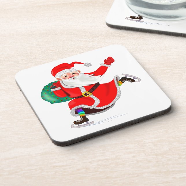 Santa Claus Coaster (Left Side)