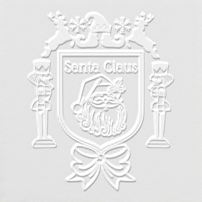 Santa Claus Coat of Arms Christmas  Embosser (Design)