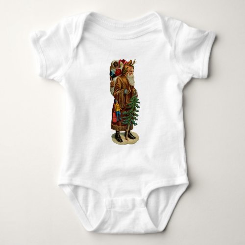 SANTA CLAUS Collection Baby Bodysuit