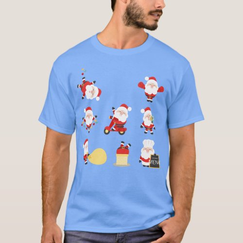 Santa Claus Collections T_Shirt