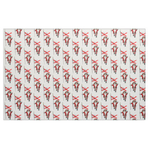 Santa Claus Comes To Alabama Fabric