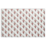 Santa Claus Comes To Illinois Fabric