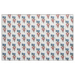 Santa Claus Comes To Nebraska Fabric