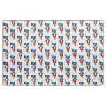 Santa Claus Comes To New Hampshire Fabric