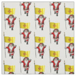 Santa Claus Comes To New Mexico Fabric