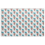 Santa Claus Comes To South Dakota Fabric
