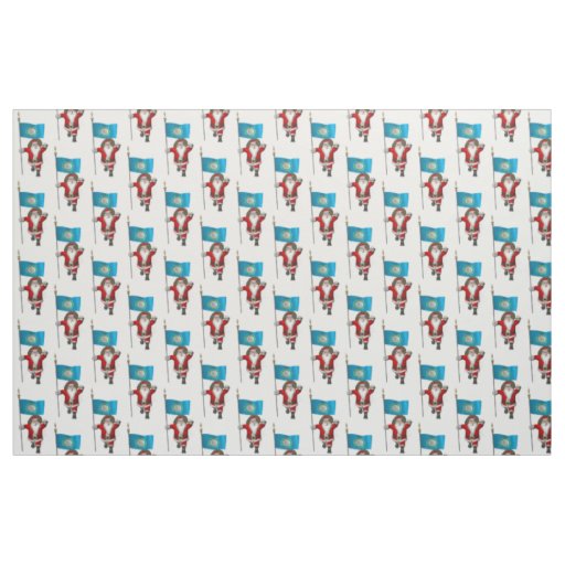 Santa Claus Comes To South Dakota Fabric