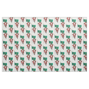 Santa Claus Comes To Washington Fabric