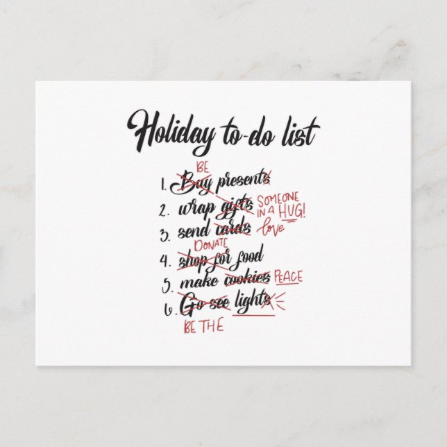 Santa Claus Cool Christmas Geek Funny Gift Idea Postcard (Front)