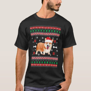 Santa Claus Corgi Dog Ugly Christmas Sweater