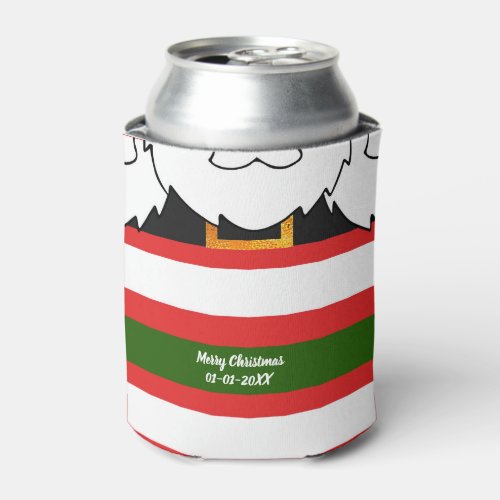 Santa Claus Costume Can Cooler