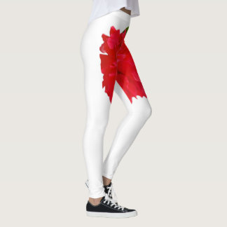 Santa Claus Costume Glitter Christmas Leggings