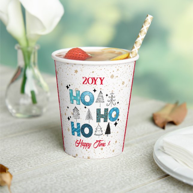 Santa Claus Customize Paper Cups (Insitu)