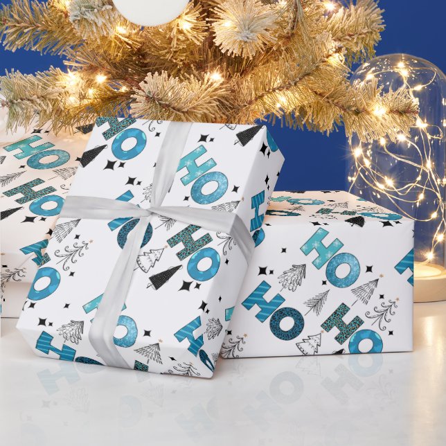 Santa Claus Customize Wrapping Paper (Holidays)
