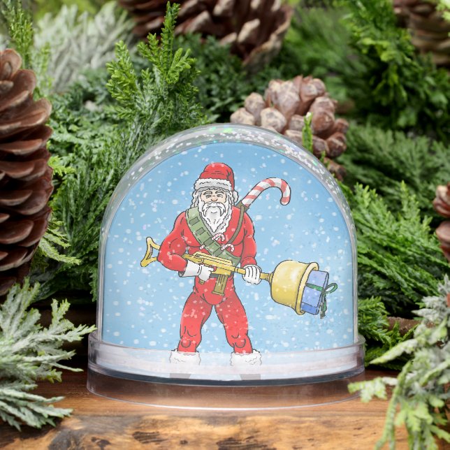 Santa Claus Deliver Presents Snow Globe (Winter)