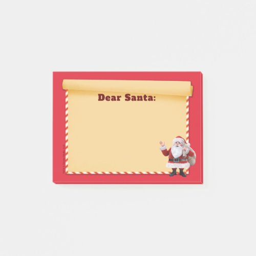Santa Claus Delivering Toys Post_it Notes
