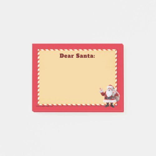Santa Claus Delivering Toys Post_it Notes